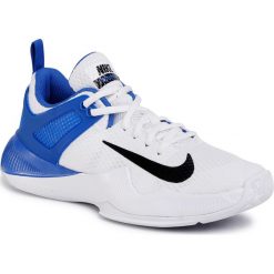 Buty NIKE - Air Zoom Hyperace 902367 104 White/Black/Game Royal. Białe buty sportowe damskie Nike, bez wzorów, z tworzywa sztucznego, sportowe, na fitness i siłownię, nike zoom. Za 519,00 zł.