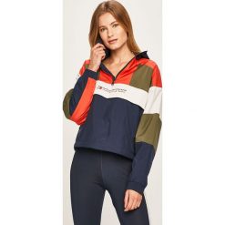 Tommy Sport - Kurtka. Niebieskie płaszcze damskie s, z poliesteru, sportowe, krótkie. W wyprzedaży za 539,90 zł.