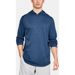 Bejsbolówki męskie: Under Armour Bluza męska Tech Terr Popover Hoodie granatowa r. L (1316206-487)