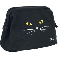 Kosmetyczki damskie: Vans Done Up Case Black Cat Kosmetyczka czarny/żółty