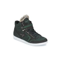 Buty Kangaroos K-BASKET 5005C. Czarne trampki i tenisówki damskie KangaROOS, bez wzorów, bez zapięcia. Za 154,50 zł.