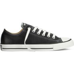 Converse Chuck Taylor All Star Leather 132174C. Trampki męskie Converse, z aplikacjami, ze skóry, klasyczne, bez zapięcia. W wyprzedaży za 239,99 zł.