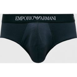 Emporio Armani - Slipy. Niebieskie slipy męskie marki Emporio Armani, s, z elastanu. W wyprzedaży za 69,90 zł.