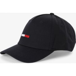 Tommy Jeans - Męska czapka z daszkiem, niebieski. Niebieskie czapki męskie Tommy Jeans, z haftami, z jeansu, sportowe. Za 129,95 zł.