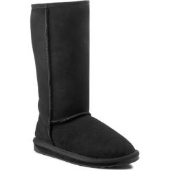 Buty EMU AUSTRALIA - Stinger Hi W10001 Black 2015. Czarne kozaki damskie EMU Australia, z wełny, klasyczne, bez obcasa, bez zapięcia. W wyprzedaży za 599,00 zł.