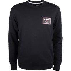 Love Moschino Bluza. Bluzy męskie Love Moschino, bez wzorów, z okrągłym kołnierzem, bez rękawów, bez kaptura. Za 459,00 zł.
