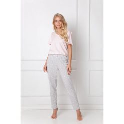 Aruelle - Piżama Dorothy. Różowe piżamy damskie Aruelle, xl, bez wzorów, z bawełny, z krótkim rękawem. W wyprzedaży za 109,90 zł.