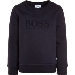 BOSS Kidswear Bluza marine. Niebieskie bluzy chłopięce marki BOSS Kidswear, z bawełny. Za 369,00 zł.