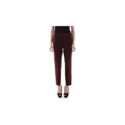 Spodnie z lejącego materiału Calvin Klein Jeans K20K200825 POP ELASTIC. Czerwone spodnie damskie Calvin Klein Jeans, s, z jeansu. Za 431,96 zł.