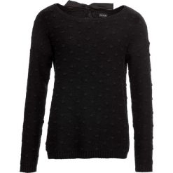 Sweter z kokardą bonprix czarny. Czarne swetry klasyczne damskie marki Mohito, l, z kokardą. Za 79,99 zł.