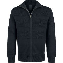 Produkt Jesper Cardigan Sweter wełniany czarny. Czarne swetry klasyczne męskie Produkt, xxl, z dzianiny. Za 164,90 zł.
