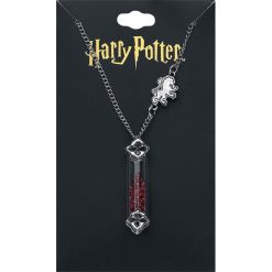 Harry Potter Gryffindor Glass Bottle Naszyjnik srebrny. Szare naszyjniki damskie marki Harry Potter, srebrne. Za 54,90 zł.