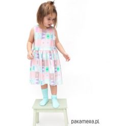 Sukienki dziewczęce: sukienka loca pastel