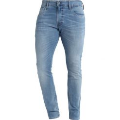 GStar 3301 DECONSTRUCTED SKINNY Jeans Skinny Fit medium vintage aged. Niebieskie rurki męskie marki G-Star, z bawełny. Za 469,00 zł.