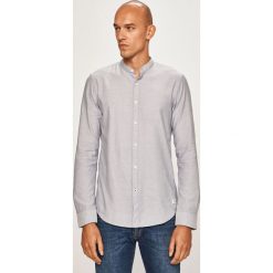 Tom Tailor Denim - Koszula. Niebieskie koszule męskie TOM TAILOR DENIM, xl, bez wzorów, z bawełny, casualowe, ze stójką, z długim rękawem. W wyprzedaży za 89,90 zł.