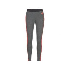 Legginsy sportowe damskie: Adidas Spodnie damskie Ess 3 S Tight szare r. XS (CF8865)