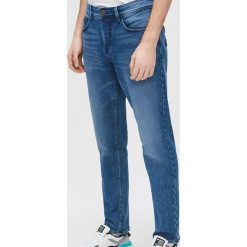 Jeansy slim - Niebieski. Niebieskie jeansy męskie Cropp, m, bez wzorów. W wyprzedaży za 95,99 zł.