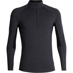 Icebreaker Koszulka Męska Mens 200 Zone Ls Half Zip Jet Hthr/Black M. Czarne koszulki męskie termoaktywne marki Icebreaker, m, bez wzorów, z wełny, z długim rękawem. W wyprzedaży za 329,00 zł.