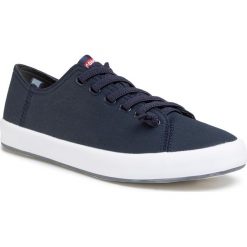 Tenisówki CAMPER - Andratx K100158-011 Blue. Niebieskie półbuty męskie Camper, bez wzorów, z gumy, klasyczne, bez zapięcia. W wyprzedaży za 269,00 zł.