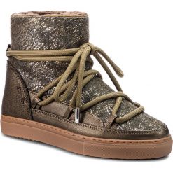 Buty INUIKII - Sneaker 70202-24 Burret Olive. Zielone buty zimowe damskie Inuikii, z materiału. Za 1129,00 zł.