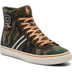 Sneakersy POLO RALPH LAUREN - Solomon II 816737651001 Green. Zielone sneakersy męskie Polo Ralph Lauren, na co dzień, bez wzorów, ze skóry, eleganckie, bez zapięcia. W wyprzedaży za 359,00 zł.