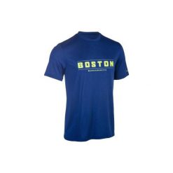 Koszulka Fast Boston Do Gry W Koszykówkę Męska Dla Graczy Zawodowych. Niebieskie koszulki męskie marki TARMAK, m, bez wzorów, z poliesteru, bez kołnierzyka, bez rękawów. Za 39,99 zł.