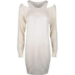 Pinko Sukienka "Caladenia". Sukienki damskie Pinko, na co dzień, bez wzorów, z wełny, z okrągłym kołnierzem, z długim rękawem, długie, proste. Za 489,00 zł.