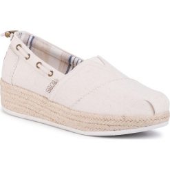 Espadryle SKECHERS - BOBS Yacht Master 113075/NAT Natural. Brązowe espadryle damskie Skechers, bez wzorów, z tworzywa sztucznego, bez obcasa, na obcasie, bez zapięcia. Za 239,00 zł.