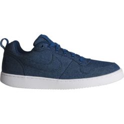 Nike Court Borough Tenisówki Niebieski. Niebieskie trampki męskie Nike, bez wzorów, z materiału, bez zapięcia. Za 309,95 zł.