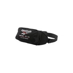Biodrówki Reebok Classic Torebka na pas Printemps and Été Waistbag. Czarne torebki klasyczne damskie marki Reebok Classic, bez wzorów, bez dodatków. Za 99,95 zł.