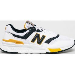 New Balance - Buty CM997HDL. Białe sneakersy męskie New Balance, ze skóry, bez zapięcia. W wyprzedaży za 239,90 zł.