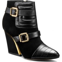 Buty zimowe damskie: Botki KAZAR – Kimberly 26230-05-00 Czarny