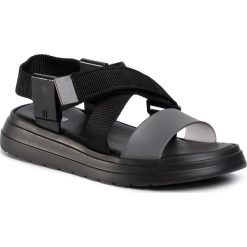 Sandały MELISSA - Sky Ad 32811 Black/Smoke 51328. Czarne klapki damskie Melissa, bez wzorów, ze skóry ekologicznej, bez obcasa. Za 399,00 zł.