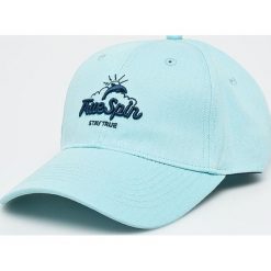 True Spin - Czapka Dolphins. Niebieskie czapki damskie marki True Spin, bez wzorów, z bawełny. W wyprzedaży za 39,90 zł.