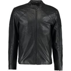 Jack & Jones JCONEW BRODY Kurtka skórzana black. Czarne kurtki męskie bomber Jack & Jones, m, z materiału. W wyprzedaży za 379,50 zł.