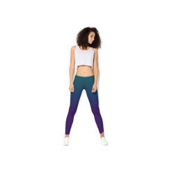 Legginsy CP-012 291. Szare legginsy sportowe damskie Colour pleasure, bez wzorów, z dzianiny, na fitness i siłownię. Za 109,00 zł.