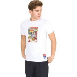 Jack & Jones Avengers Koszulka Biały. Białe podkoszulki męskie xxl, z nadrukiem, z bawełny. Za 87,95 zł.