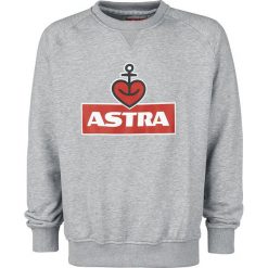 Bejsbolówki męskie: Astra Heart Anchor Bluza odcienie szarego