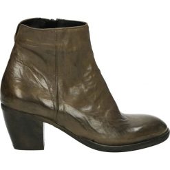 Botki - MARTINA13 R M. Brązowe botki damskie skórzane Venezia. Za 449,00 zł.