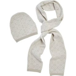 Cellbes Czapka + szalik beżowy biały female beżowy/biały One size. Brązowe szaliki damskie Cellbes, z dzianiny. W wyprzedaży za 89,00 zł.