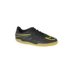 Buty do piłki nożnej Nike Hypervenomx Phelon II IC JR 749920-009. Czarne halówki męskie marki Adidas, ze skóry, do piłki nożnej. Za 179,99 zł.