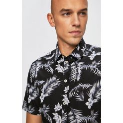 Casual Friday - Koszula. Czarne koszule męskie marki Casual Friday, s, z bawełny, klasyczne, z klasycznym kołnierzykiem, z krótkim rękawem. Za 259,90 zł.