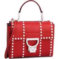 Torebka COCCINELLE - DD7 Arlettis Special Studs E1 DD7 55 B7 01 Coquelicot R09. Czerwone torebki klasyczne damskie Coccinelle, bez wzorów, ze skóry, klasyczne, bez dodatków. W wyprzedaży za 929,00 zł.