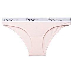 Figi klasyczne Pepe Jeans PLU10107. Różowe figi damskie Pepe Jeans, xs, bez wzorów, z elastanu. W wyprzedaży za 39,00 zł.