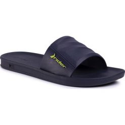 Klapki RIDER - Street Slide Ad 11578 Blue/Blue 20974. Niebieskie klapki męskie Rider, bez wzorów, z tworzywa sztucznego. Za 69,99 zł.