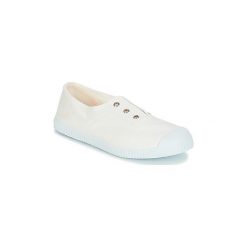 Buty Dziecko André LES VACANCES. Białe trampki dziewczęce Andre, bez wzorów, bez zapięcia. Za 103,20 zł.