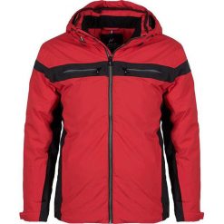Kurtka narciarska w kolorze czerwonym. Czerwone kurtki męskie Peak Mountain, s, bez wzorów, z materiału, bez kaptura, narciarskie. W wyprzedaży za 409,95 zł.