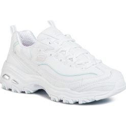 Sneakersy SKECHERS - D'Lites Sparkling Rain 149060/WLPK White/Light Pink. Białe półbuty damskie Skechers, ze skóry. Za 319,00 zł.
