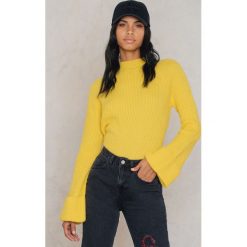 Trendyol Sweter z szerokim rękawem - Yellow. Żółte bez kategorii Trendyol, z poliesteru. W wyprzedaży za 55,48 zł.