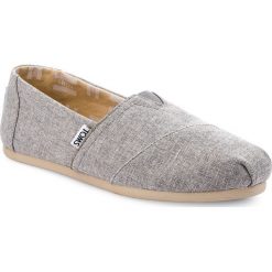 Creepersy damskie: Półbuty TOMS – Classic 10011016 Drizzle Grey Slub Chambray